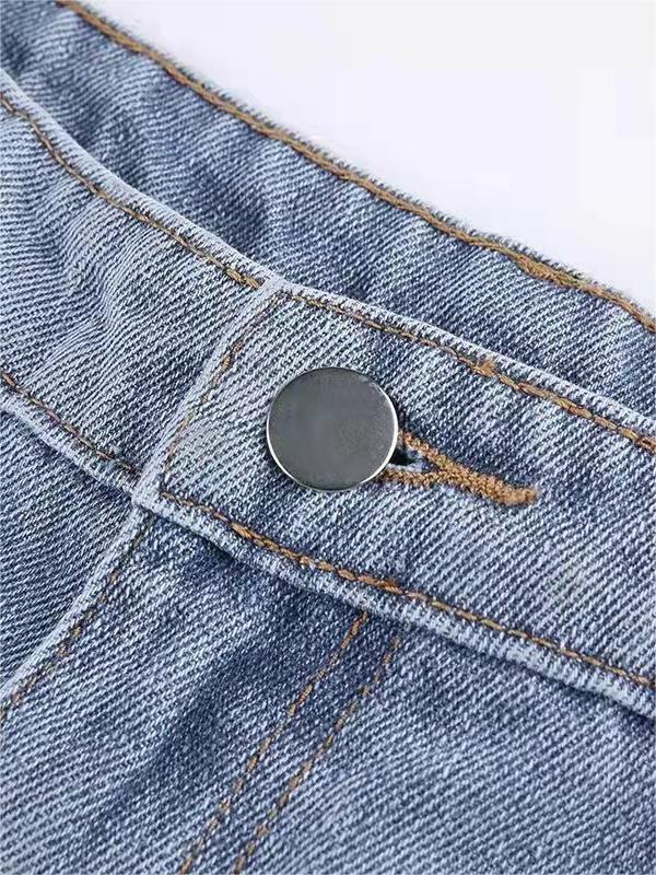 Jeans Flare con Parche de Estrella