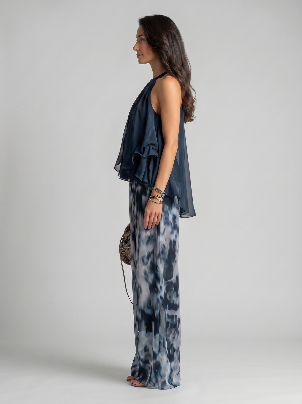 Elisa | Conjunto Elegante y Ligero con Top Fluido y Pantalones Anchos