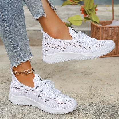 Zapatillas mujer transpirables con suela amortiguadora ligera