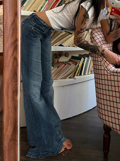 Jeans Talle Alto Acampanados