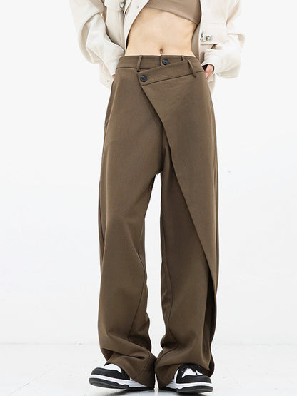 Pantalón Asimétrico Corte Relajado