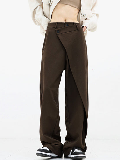 Pantalón Asimétrico Corte Relajado
