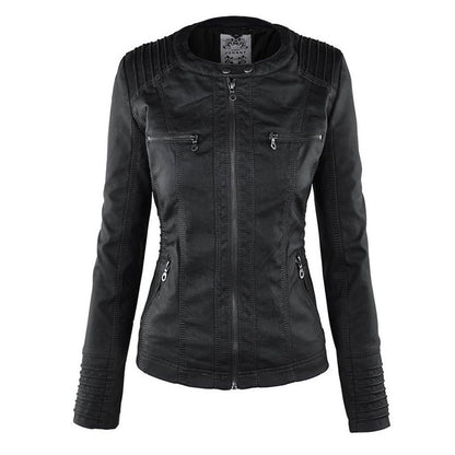 Chaqueta elegante mujer con capucha y cremallera – chaqueta moderna mujer