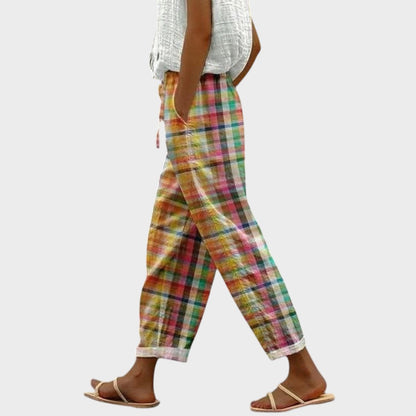Jazmín | Pantalones Elásticos Estampados