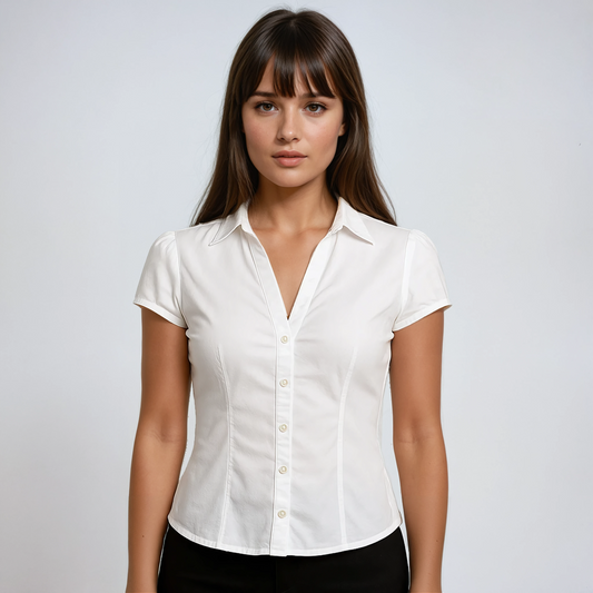 Camisa de Popelín Slim-Fit de Cambridge
