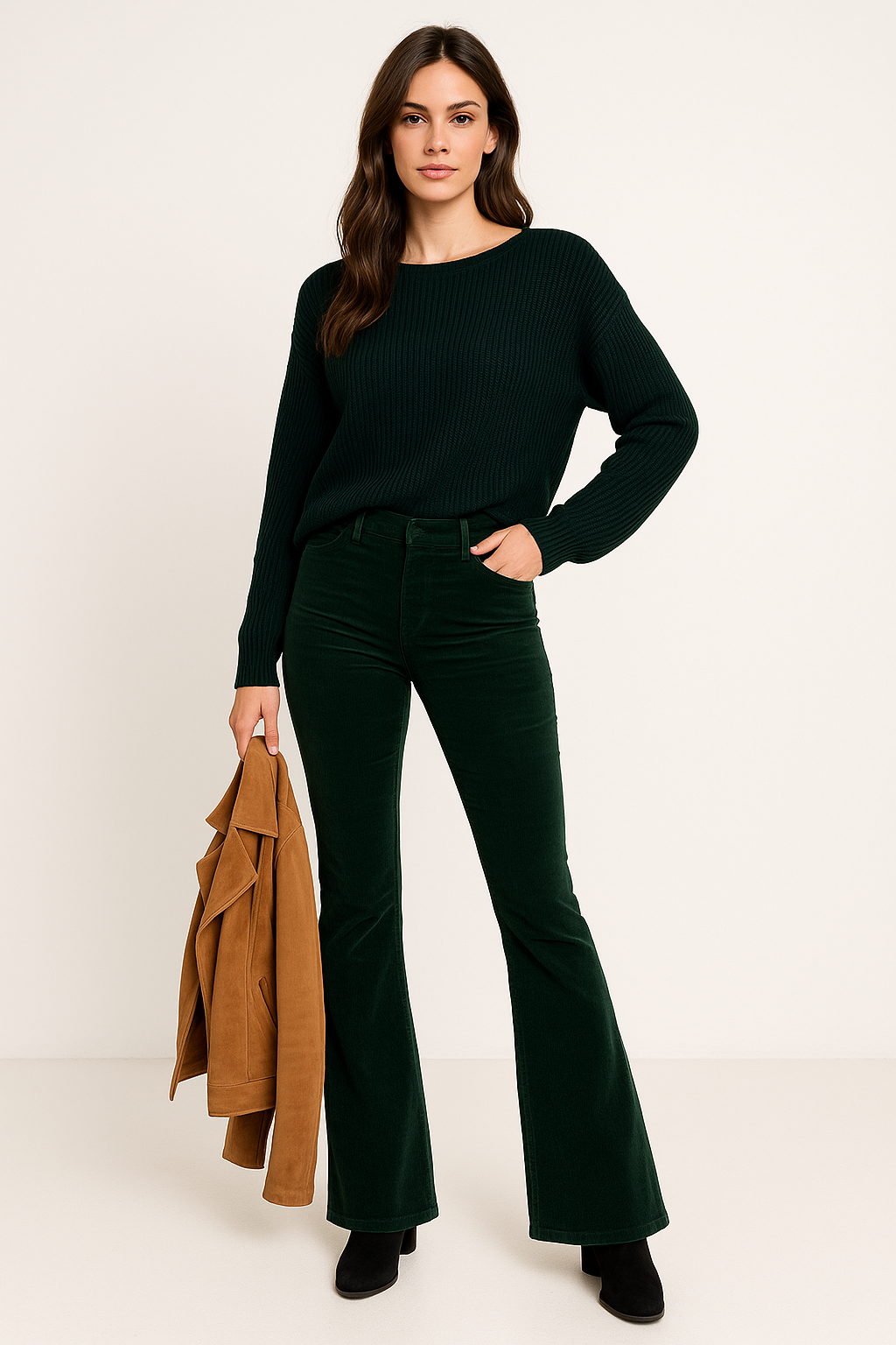 Pantalón Talle Alto Acampanado