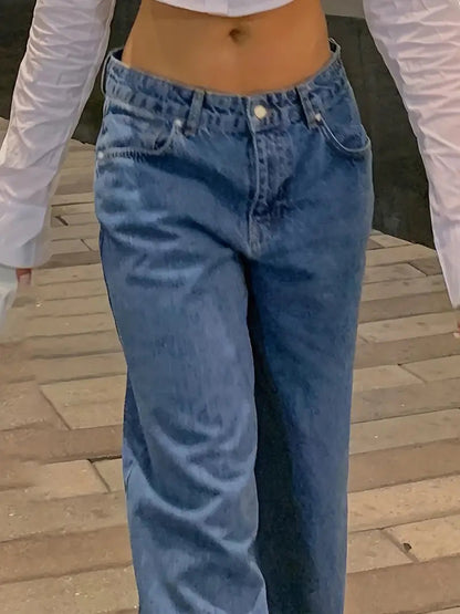 Jeans Baggy Vintage de Talle Bajo
