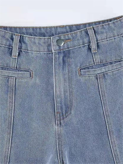 Jeans Flare con Parche de Estrella