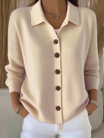 Josephine | Cardigan con botones y cuello elegante