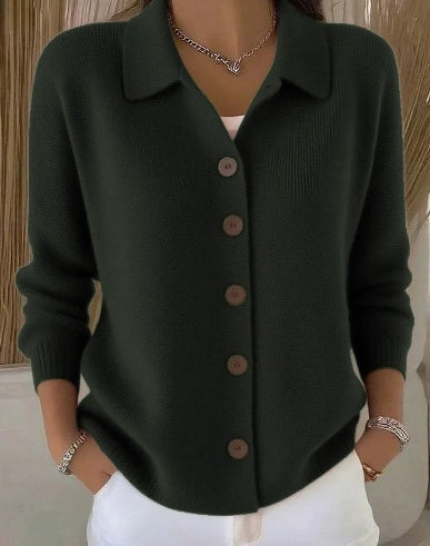 Josephine | Cardigan con botones y cuello elegante