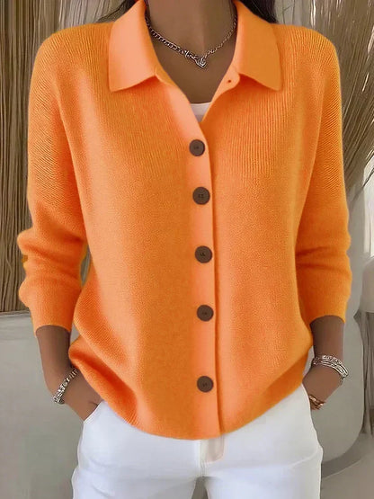Josephine | Cardigan con botones y cuello elegante