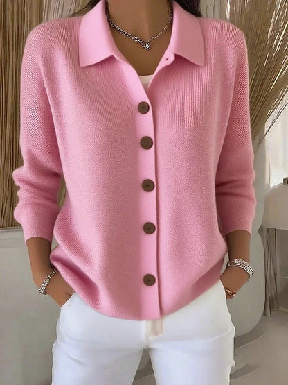 Josephine | Cardigan con botones y cuello elegante