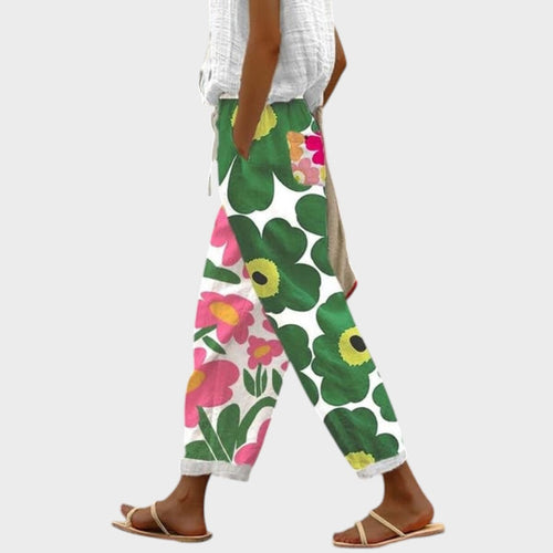 Jazmín | Pantalones Elásticos Estampados