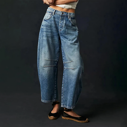 Jeans de Mujer Pierna Ancha Máxima Comodidad