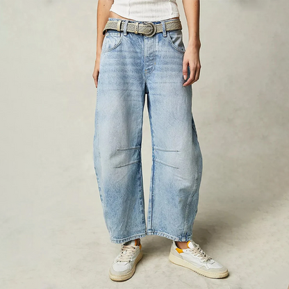 Jeans de Mujer Pierna Ancha Máxima Comodidad