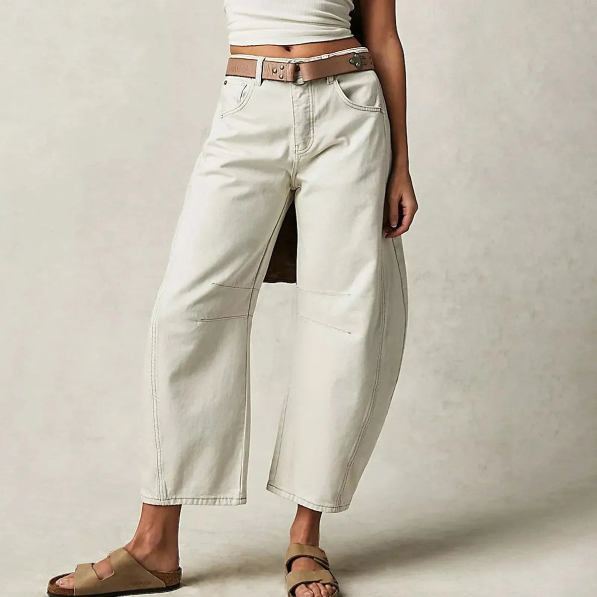 Jeans de Mujer Pierna Ancha Máxima Comodidad