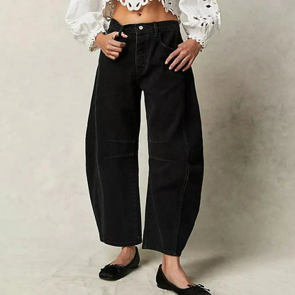 Jeans de Mujer Pierna Ancha Máxima Comodidad