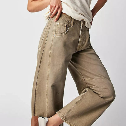 Jeans de Mujer Pierna Ancha Máxima Comodidad