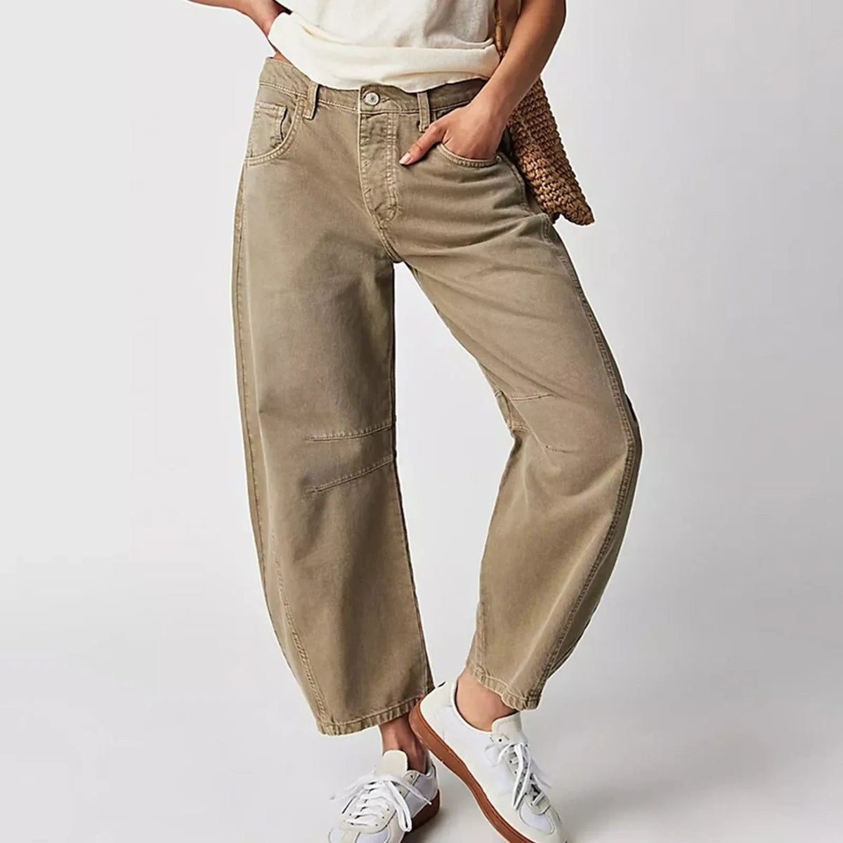 Jeans de Mujer Pierna Ancha Máxima Comodidad