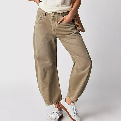 Jeans de Mujer Pierna Ancha Máxima Comodidad