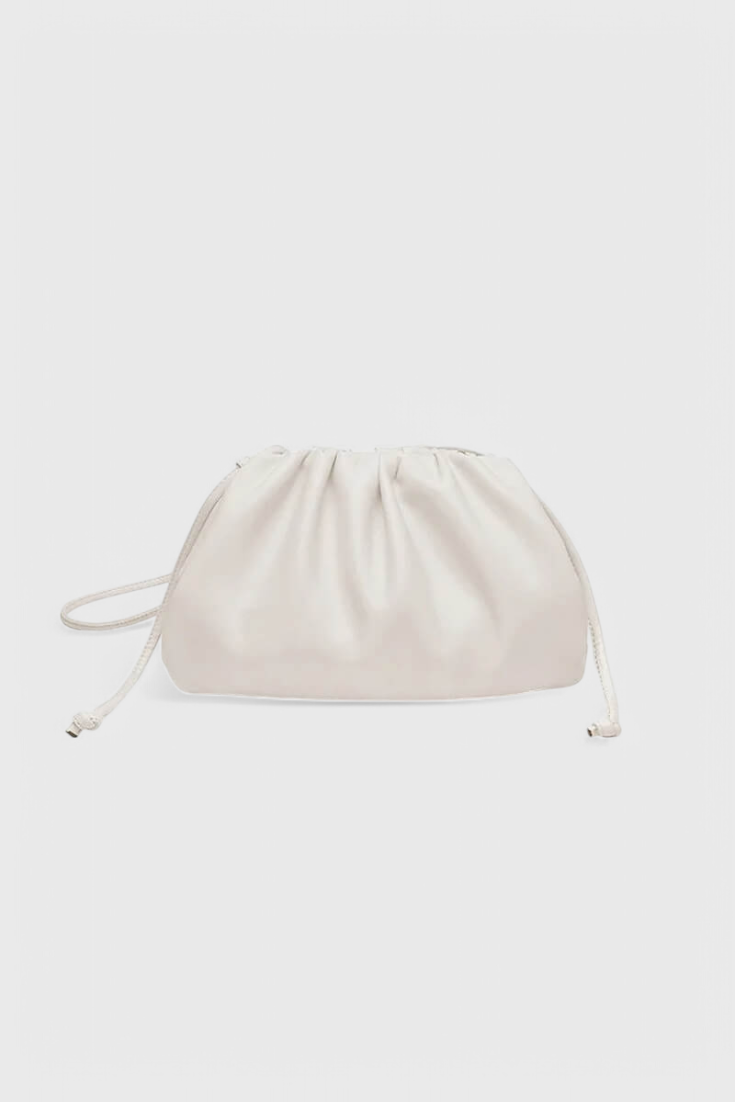 Bolso cruzado mujer burdeos elegante – bolso compacto cuero vegano tipo pouch