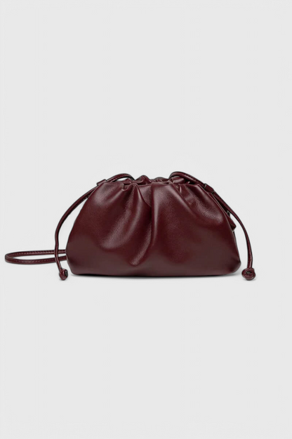 Bolso cruzado mujer cuero vegano pequeño – bolso moderno elegante compacto