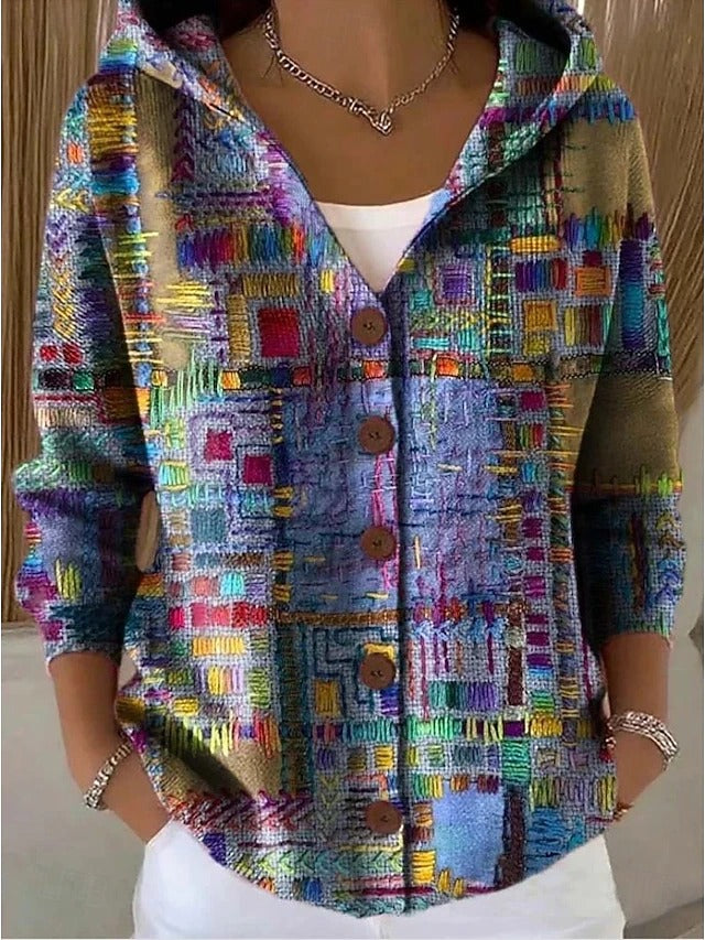 Pachulí | Cardigan Artístico — Elegancia refinada y confort envolvente