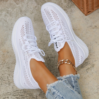 Zapatillas mujer transpirables con suela amortiguadora ligera