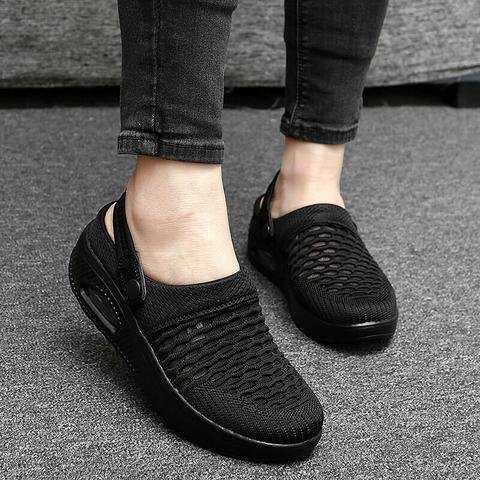 Zapatillas mujer ortopédicas aire cómodas casuales