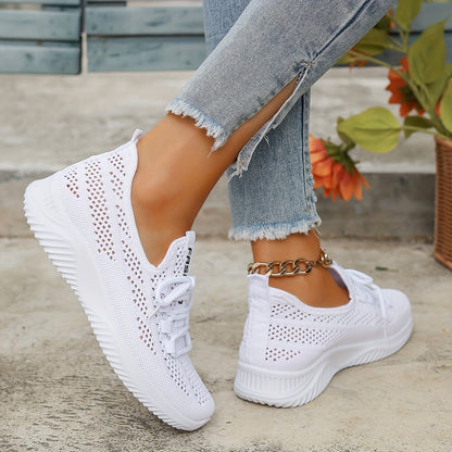Zapatillas mujer transpirables con suela amortiguadora ligera
