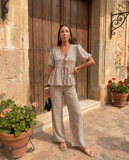 Leonora | Conjunto Informal Elegante de Dos Piezas