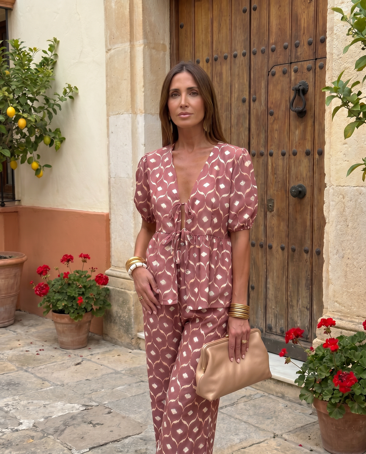 Leonora | Conjunto Informal Elegante de Dos Piezas