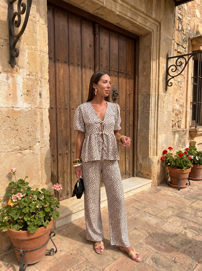 Leonora | Conjunto Informal Elegante de Dos Piezas