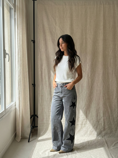 Pantalón Gris Stella
