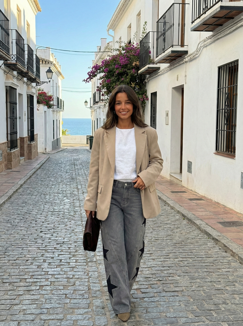 Pantalón Gris Stella